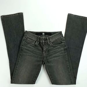 Marithe Francois Girbaud Women's Size O Gray Distressed Jeans